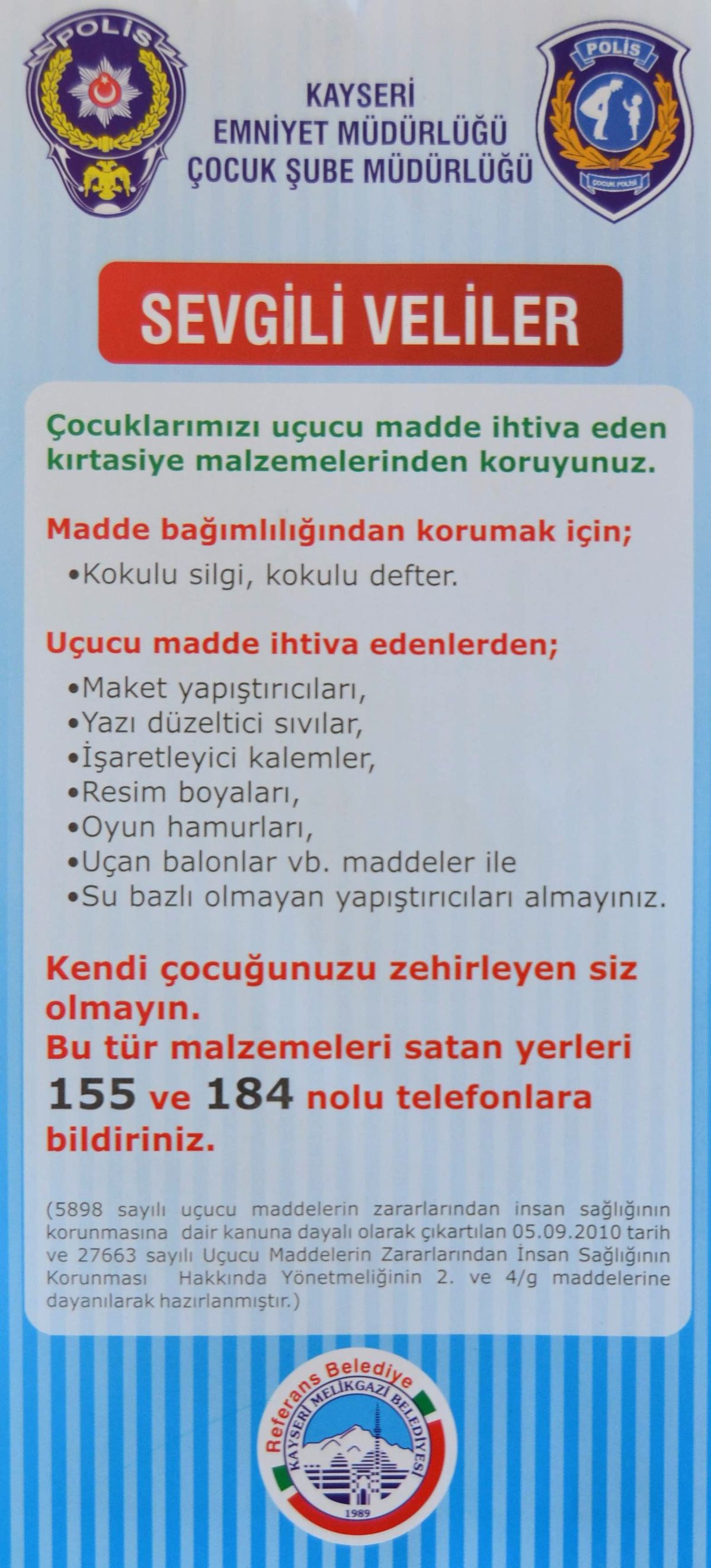 Çocuklar Uçucu Maddelerin Tehtidi Altında
