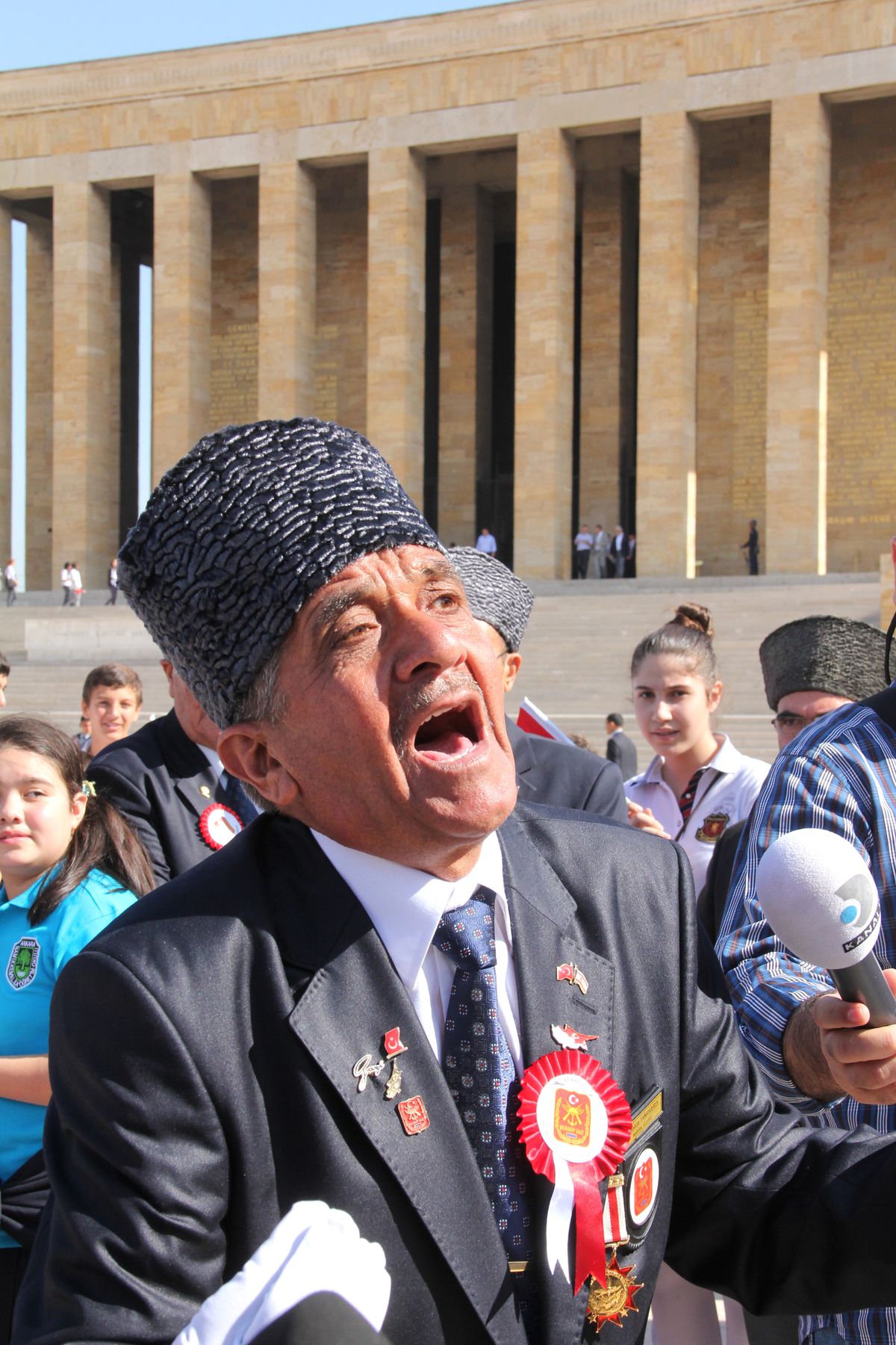 Gaziler Anıtkabir\'i Ziyaret Etti