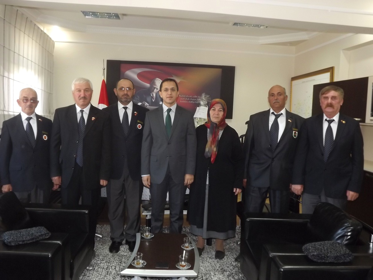Gazilerden Kaymakam Sağ\'a Hayırlı Olsun Ziyareti