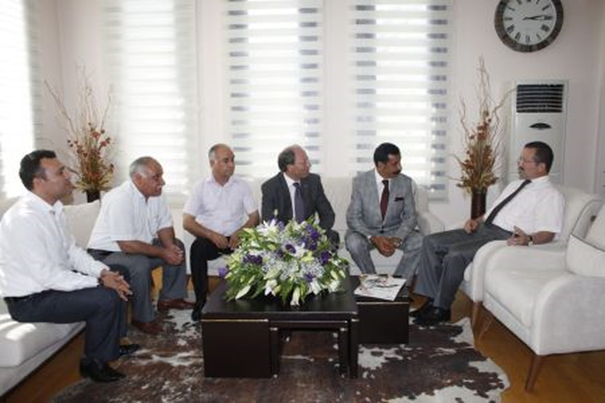 Mustafa Sağlam'a Hoşgeldin Ziyareti