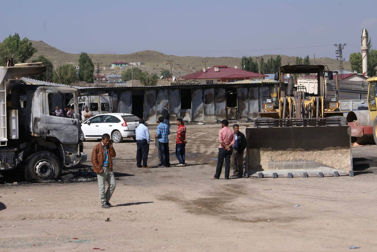 PKK Şantiye Bastı