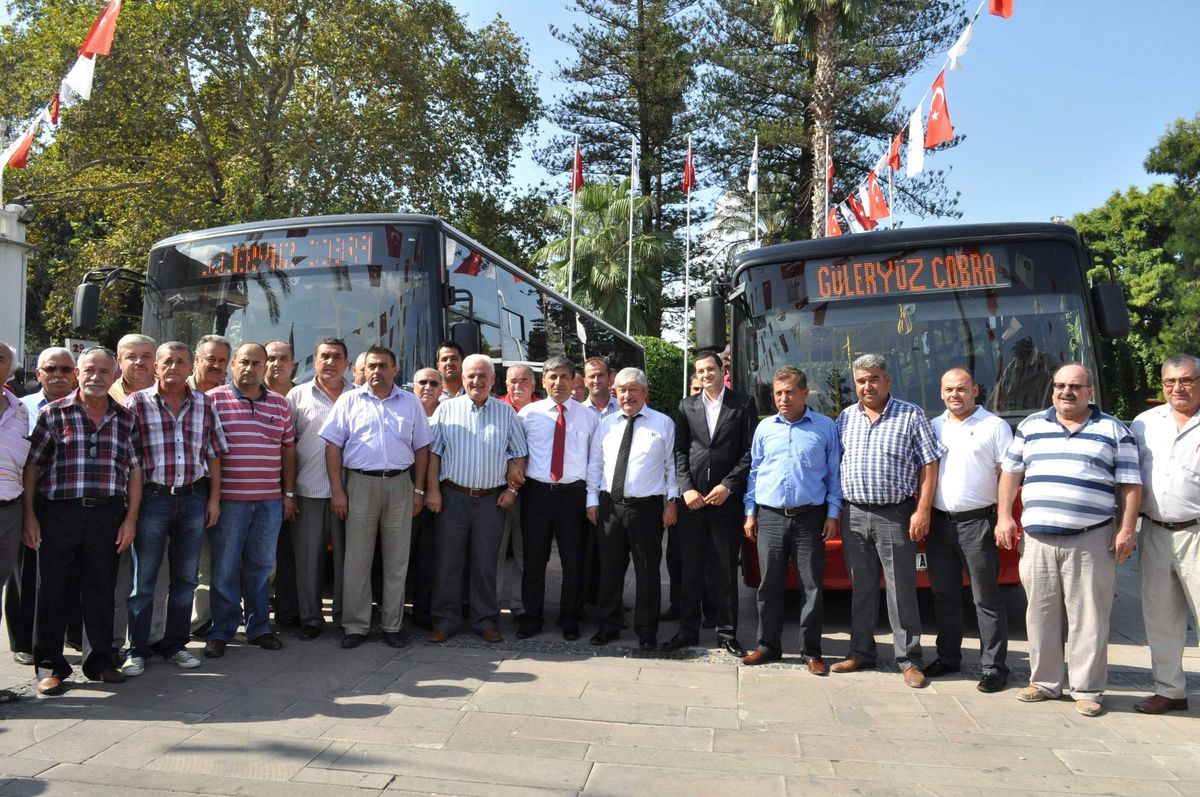 Antalya\'da Ulaşımına İki Yeni Otobüs