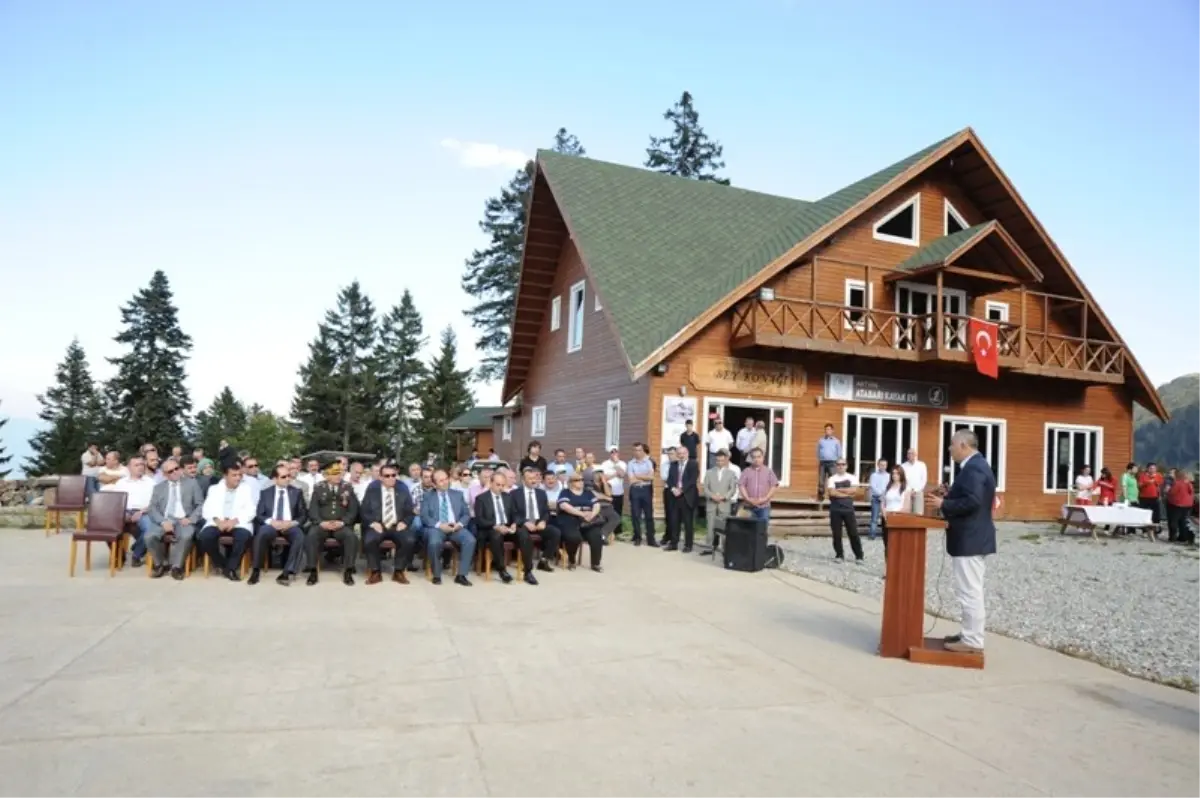 Artvin Atabarı Kayak Merkezi 530 Metre Uzunluğunda Telesiyeje Kavuşuyor