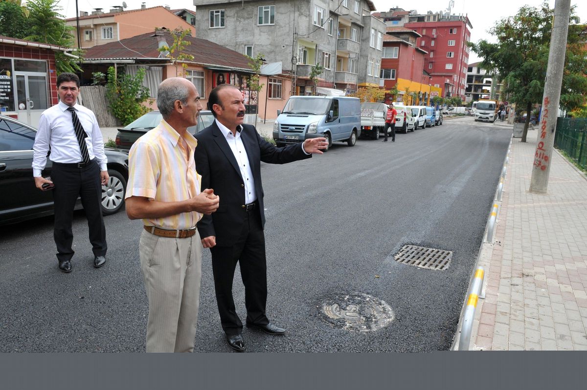 Başkan Doğan Asfalt Çalışmalarını İnceledi