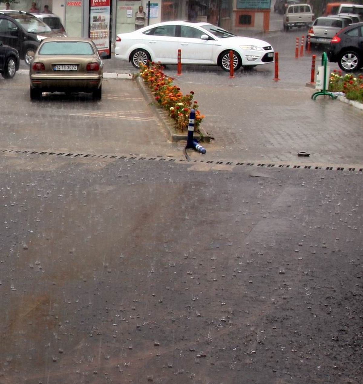 Başkentte Şiddetli Yağış