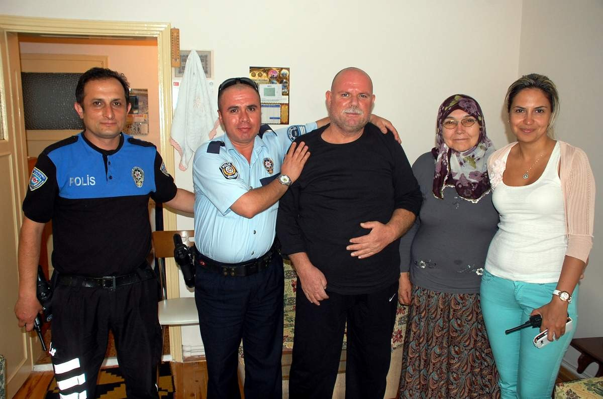 Bozüyük\'te Polislerden Terör Gazisine Ziyaret
