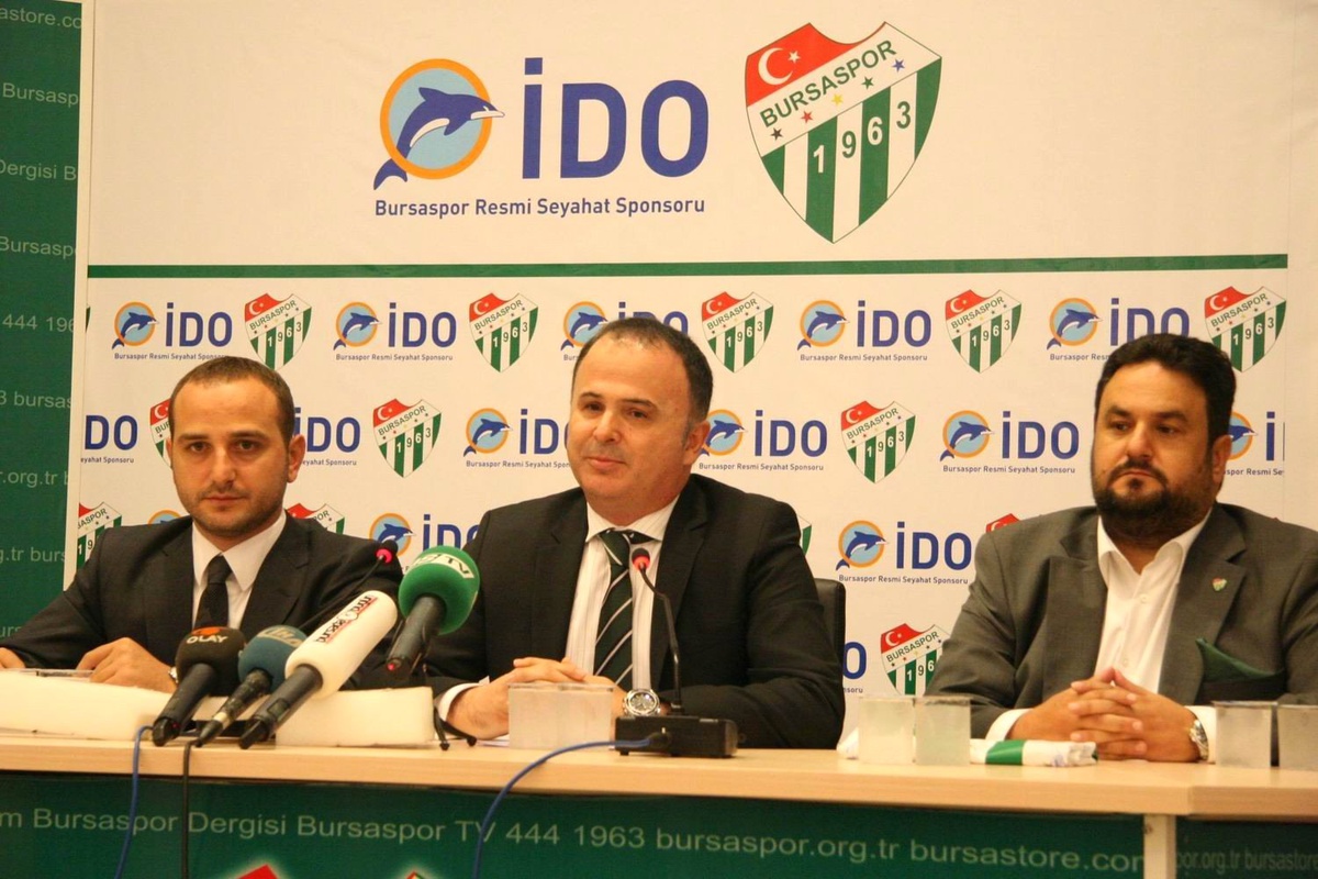 Bursaspor, İdo ile Sponsorluk Sözleşmesi İmzaladı