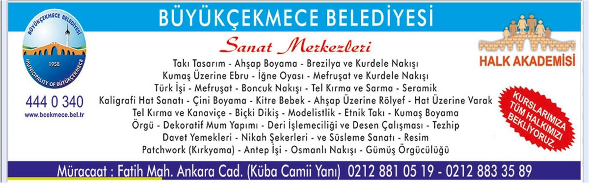 Büyükçekme Belediyesi\'nin Halk Akademileri Göz Dolduruyor