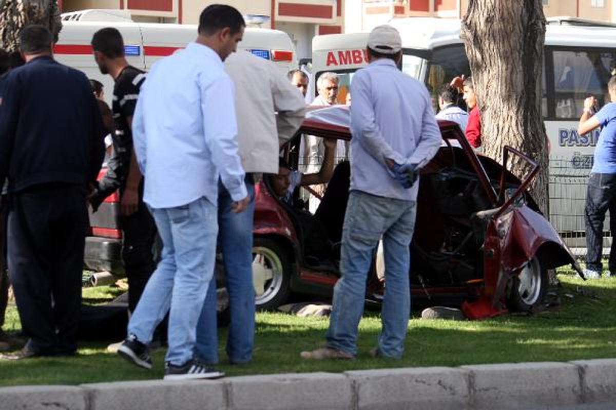 Erzurum\'da Kaza: 1 Ölü, 4 Yaralı