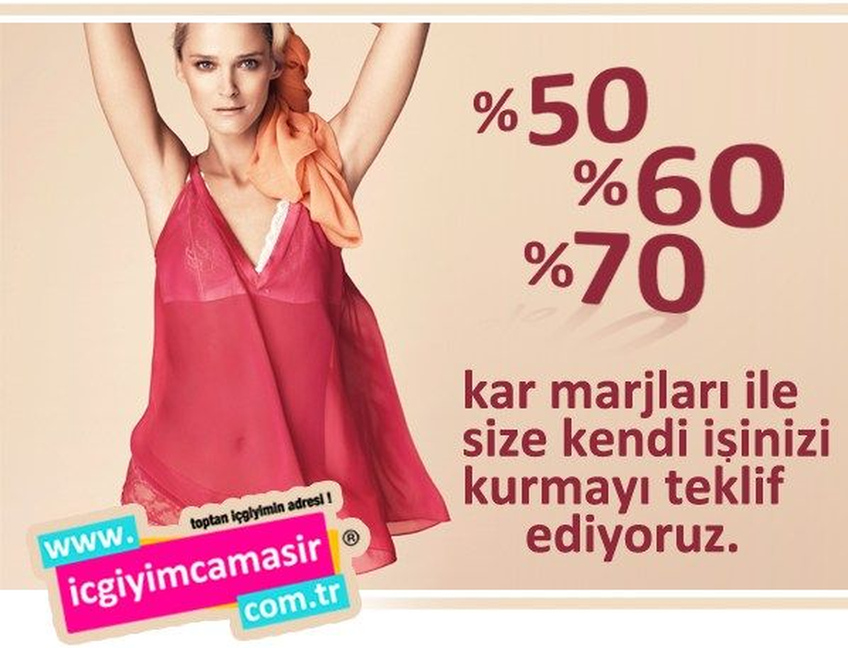 İcgiyimcamasir.Com.Tr\'ye Üye Olan Kazanıyor