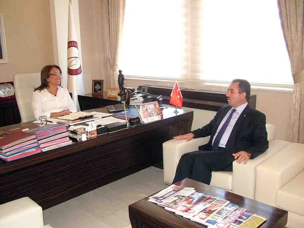 İl Müftüsü Öztürk Neü Rektörü Prof. Dr. Kılıç\'a Ziyaret