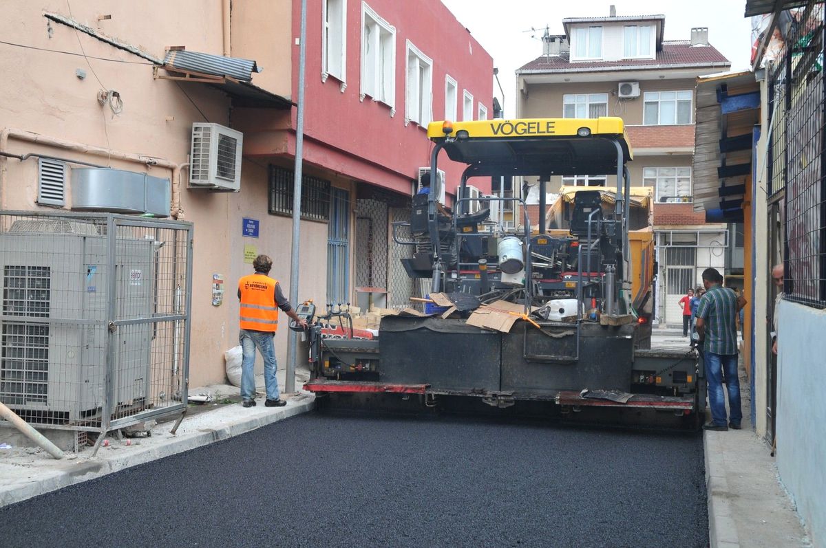 Kocaeli\'de Asfalt Çalışmaları