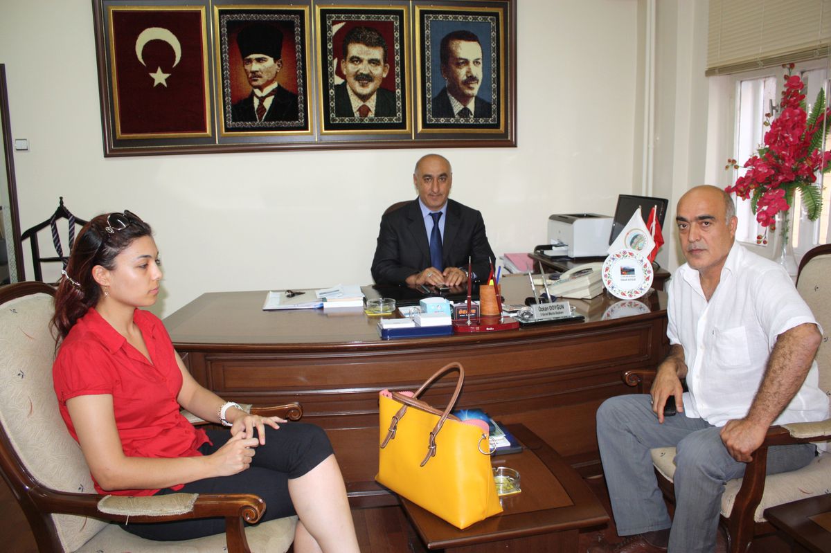Mersin İgm\'den Aksaray İgm\'ye Ziyaret