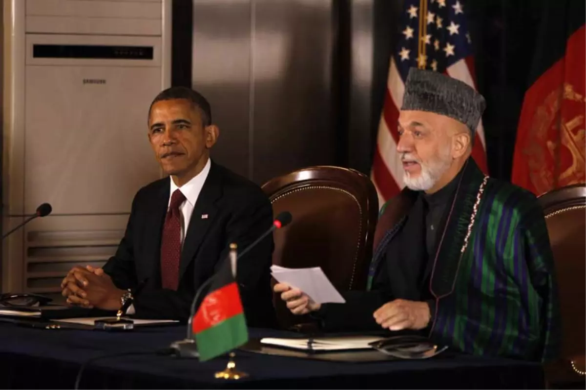 Obama, Karzai ile Görüştü