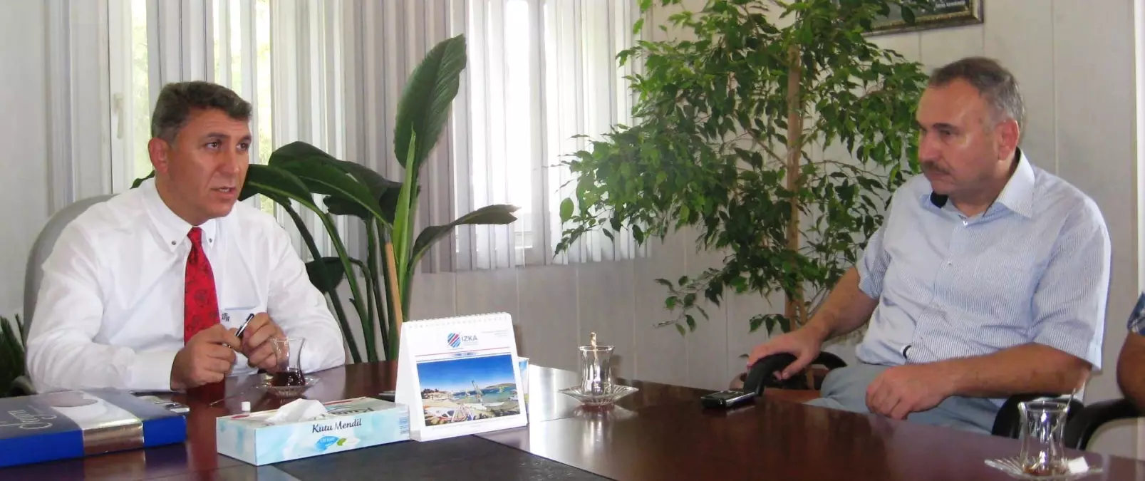 Ödemişli Muhasebeciler Kaymakam Dölek ile Buluştu