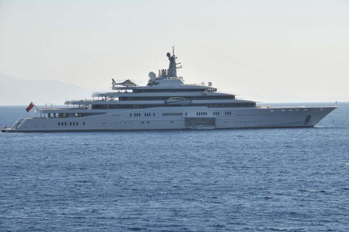 Rus Milyarderin Mega Yatı Bodrum\'da