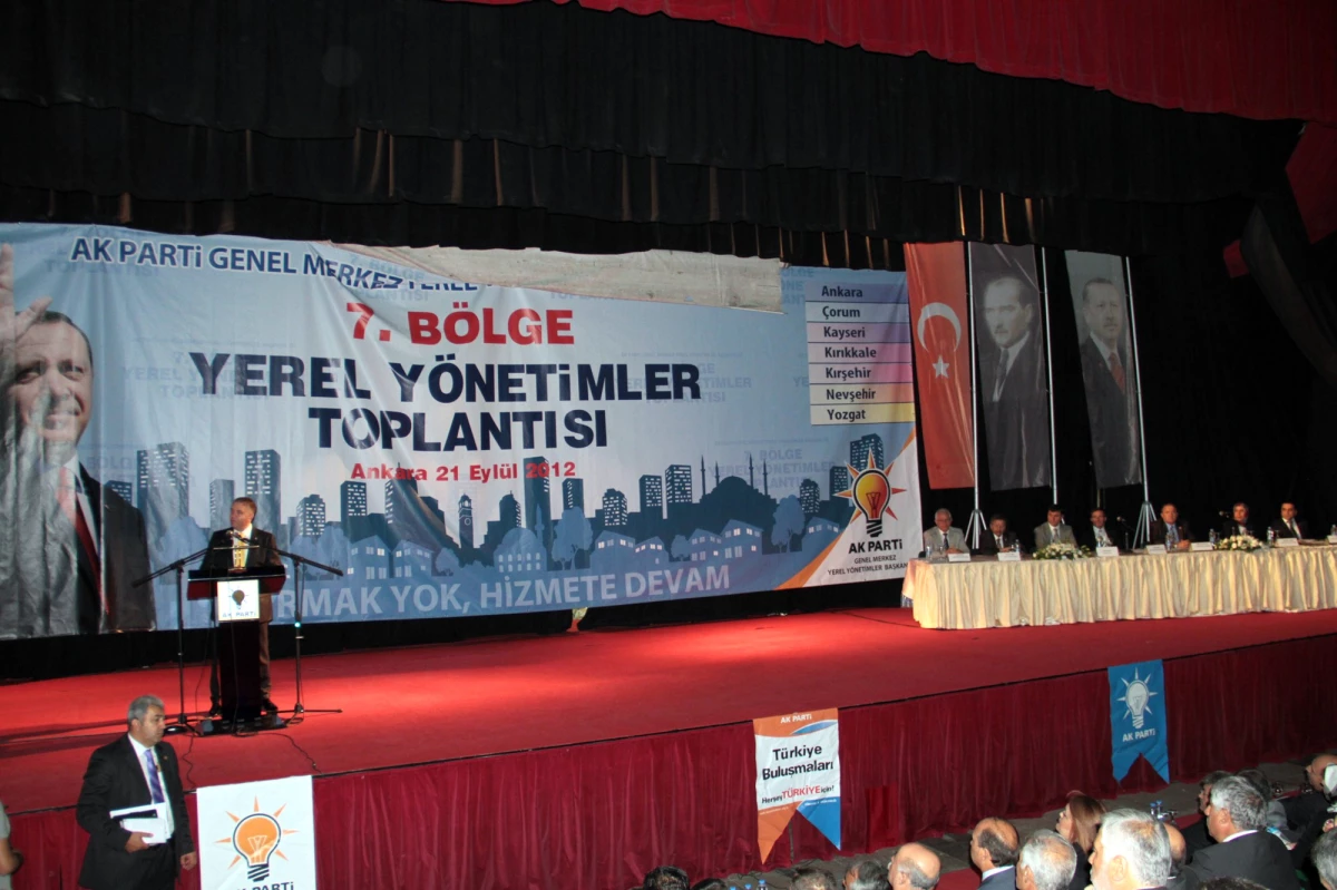 AK Parti 7. Bölge Yerel Yönetimler Toplantısı