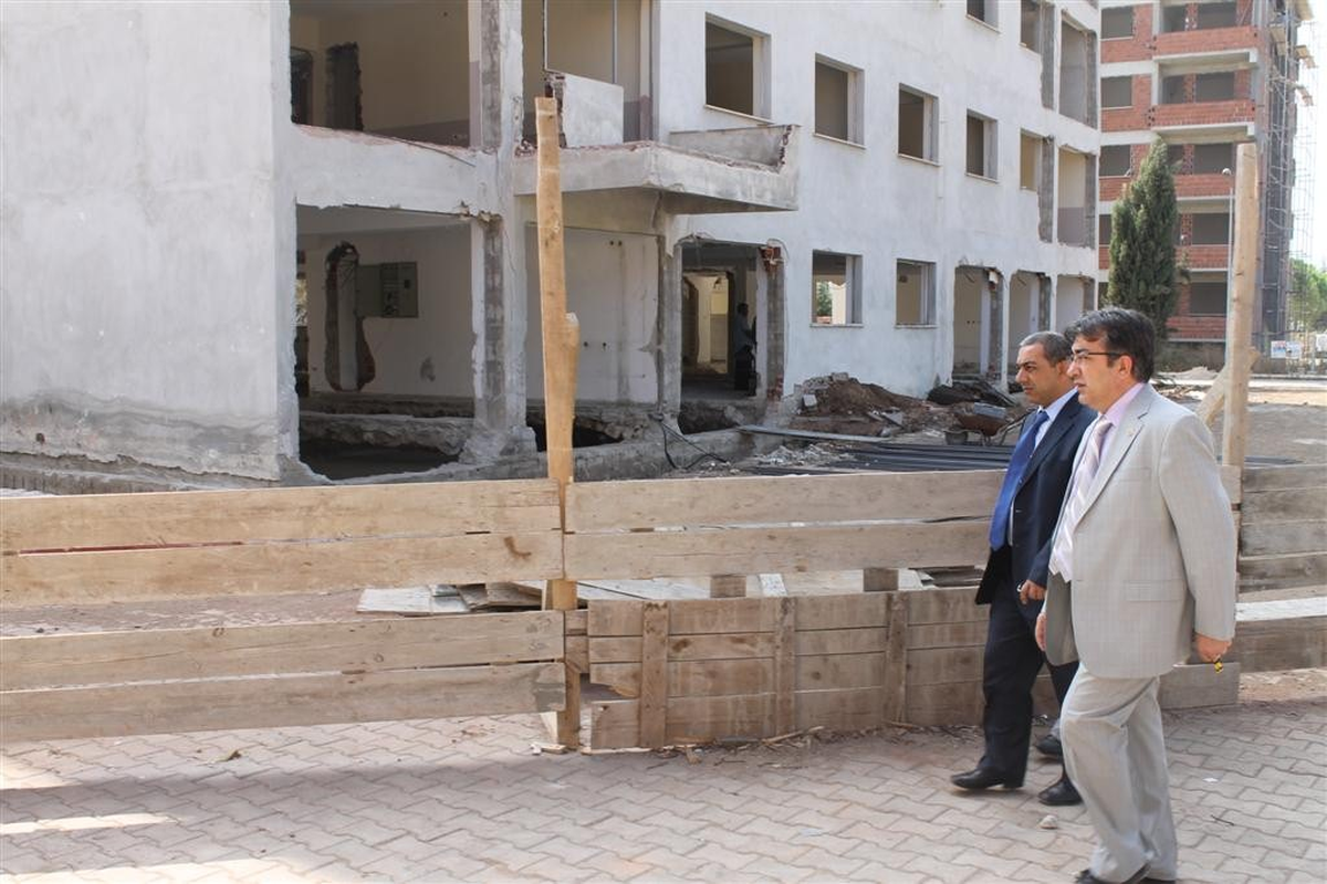 Başkan Cingil İhl İnşaatını İnceledi