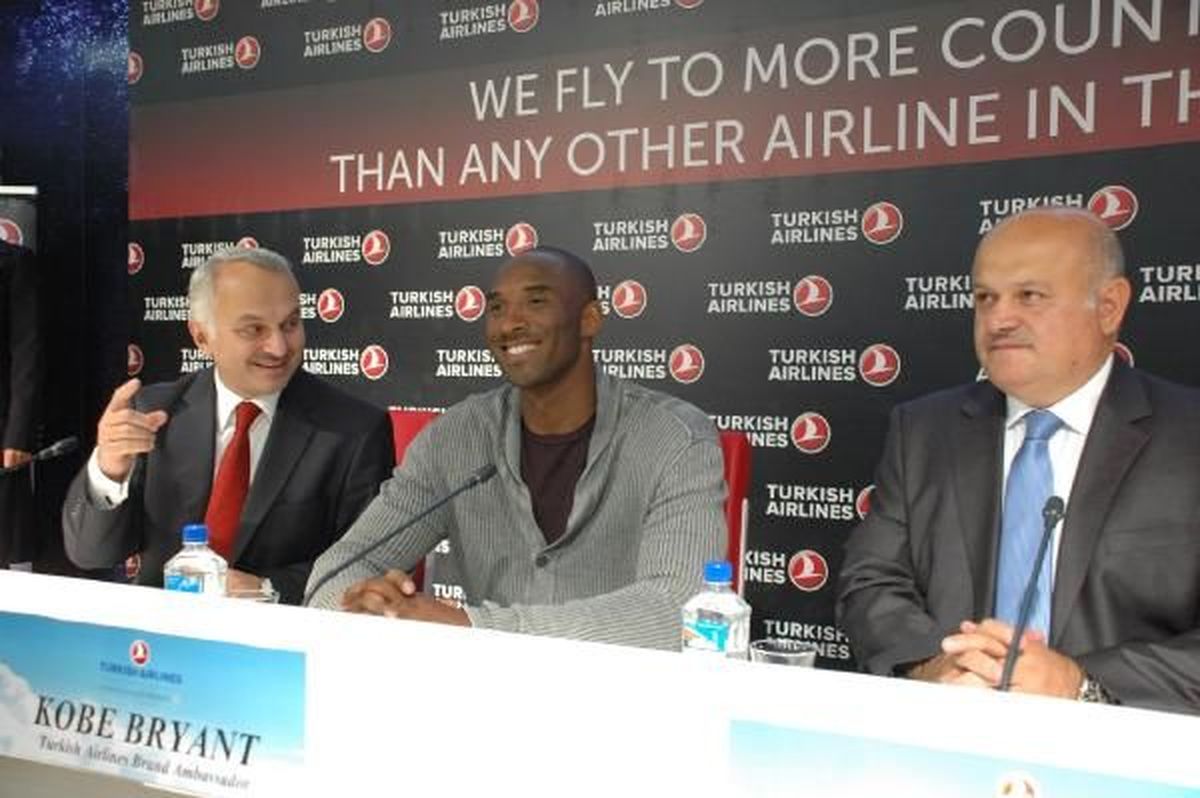 Kobe Bryant, THY\'nin Yeni Reklam Filmi İçin İstanbul\'da