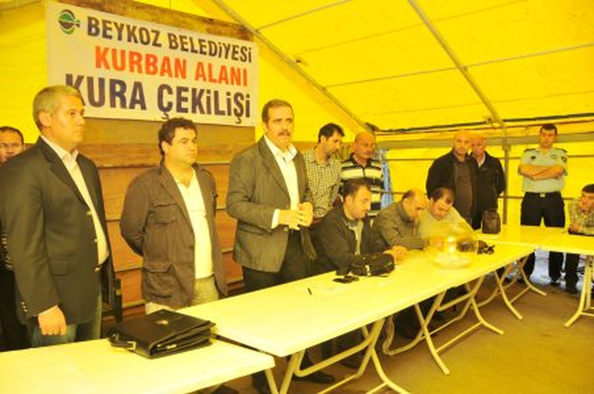 \'Kurbankent\' Çadırları İçin Kuralar Çekildi