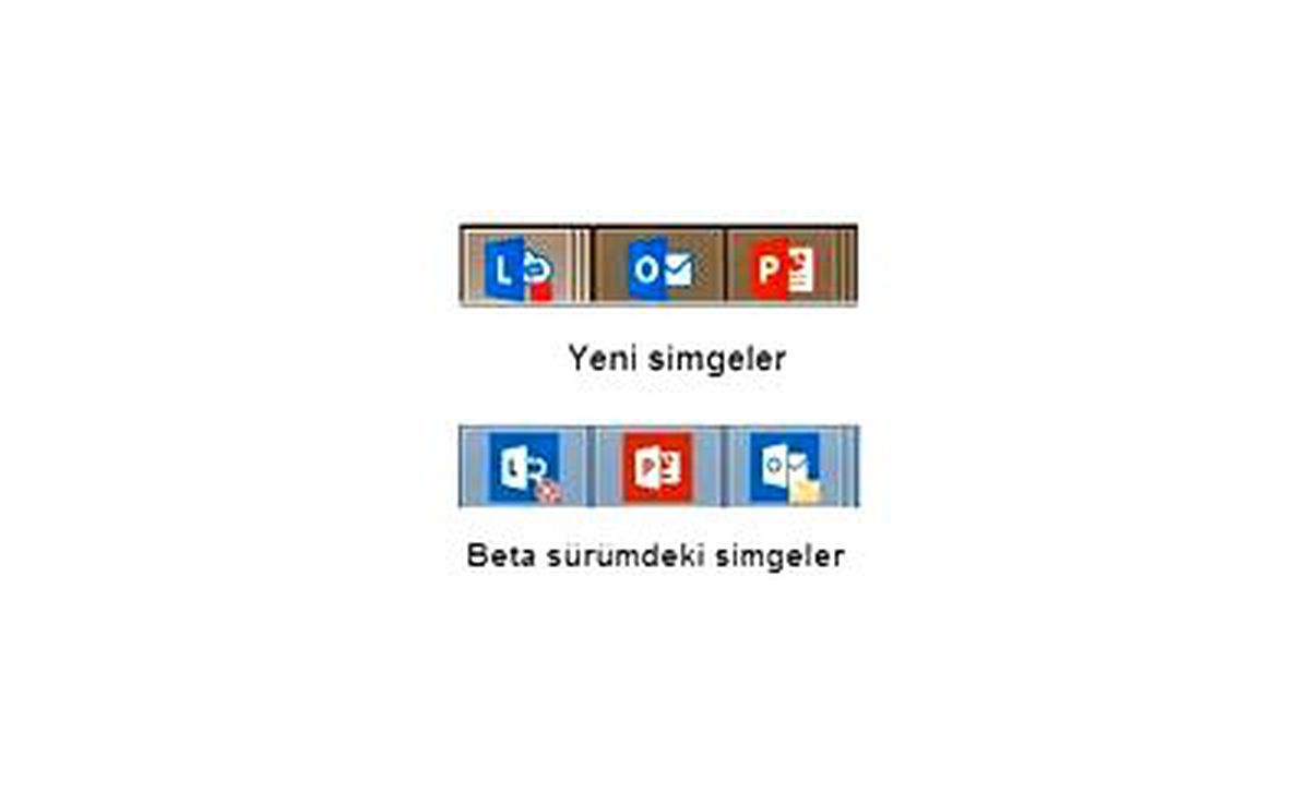 Microsoft\'tan yeni simgeler!
