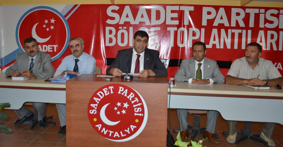 Saadet Partisi Gik Üyeleri Antalya\'da