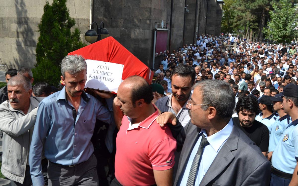 Şantiye Baskınında Ölen İşçi Toprağa Verildi