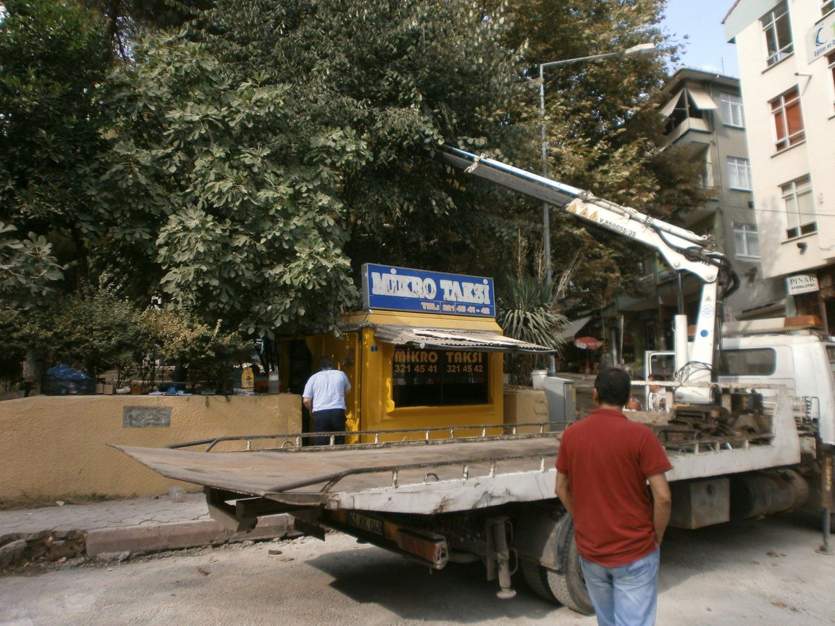 Sit Alanındaki Taksi Durağı Kaldırıldı