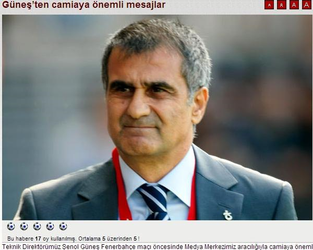 Trabzonspor Teknik Direktöründen Uyarı: Kimse Kin Tohumları Atmasın
