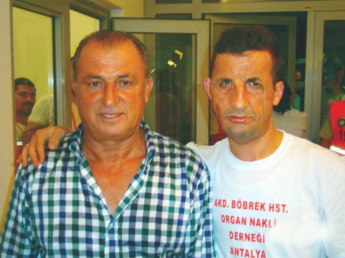 Uğur Acar, Hayranı Olduğu Fatih Terim\'le Buluştu