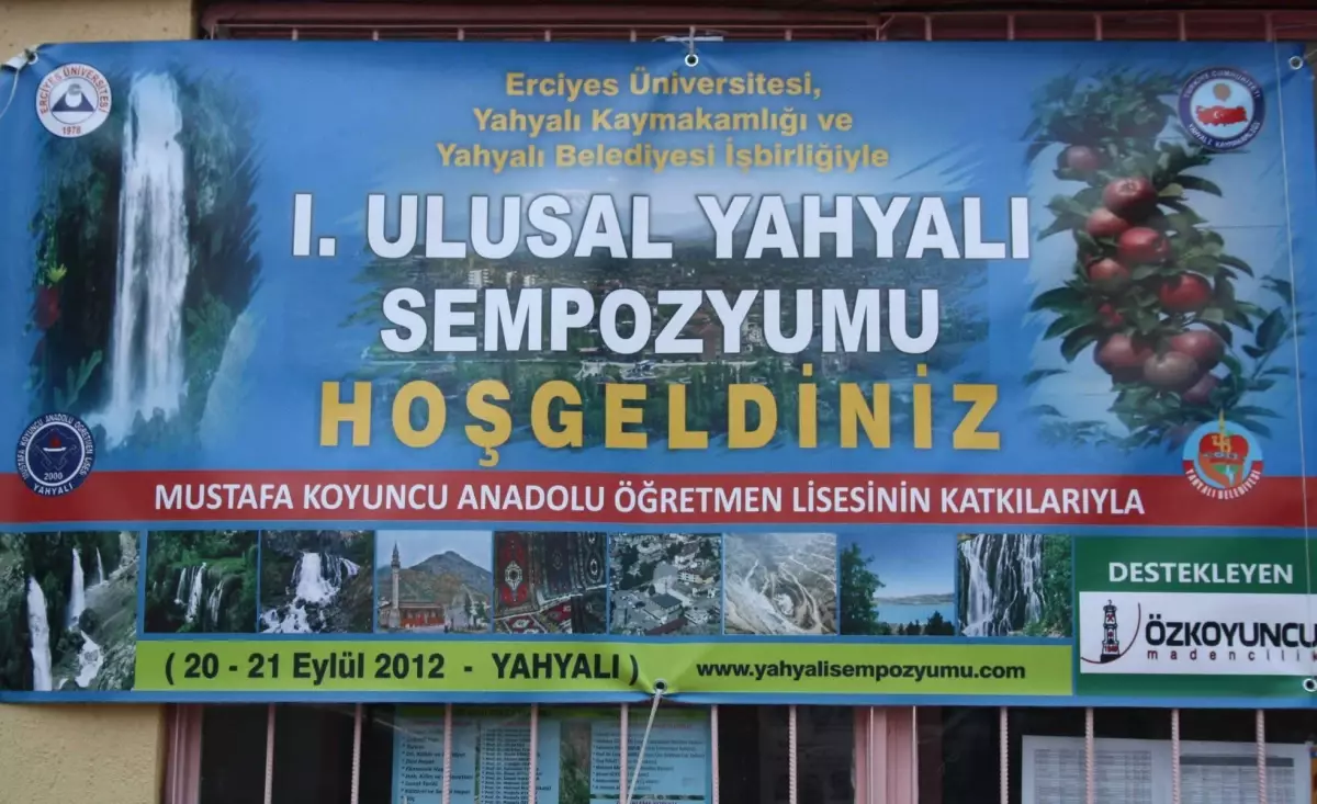 1. Ulusal Yahyalı Sempozyumu Sona Erdi