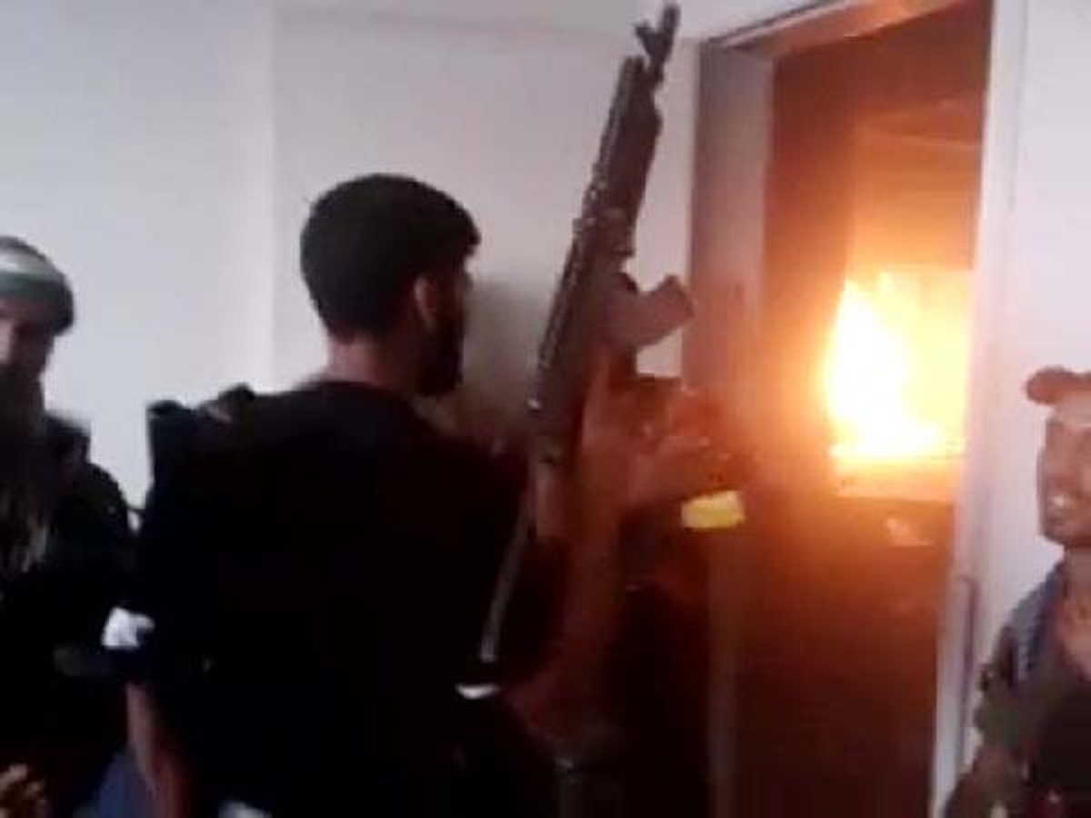 Çatışma Anı Kamerada