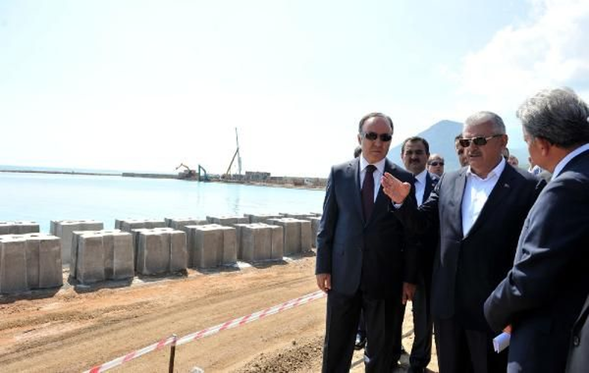 Bakan Yıldırım, Antalya\'da