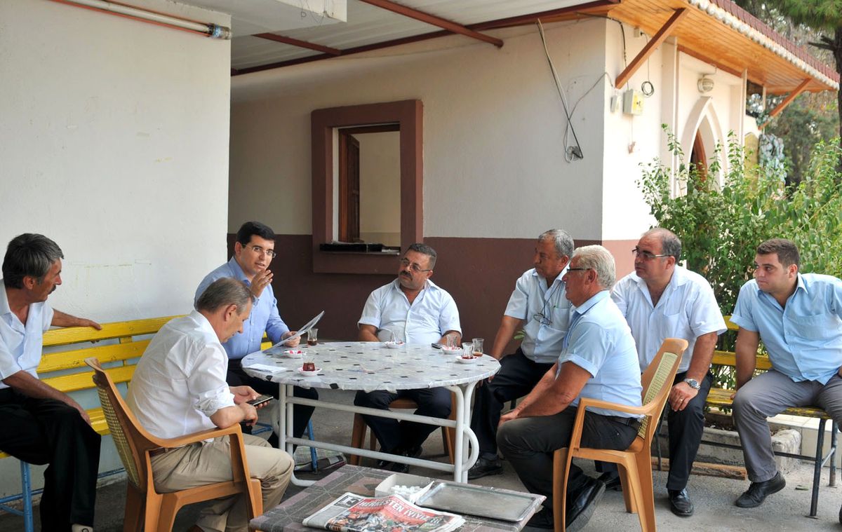 Başkan Tütüncü\'den Taksi Duraklarına Ziyaret