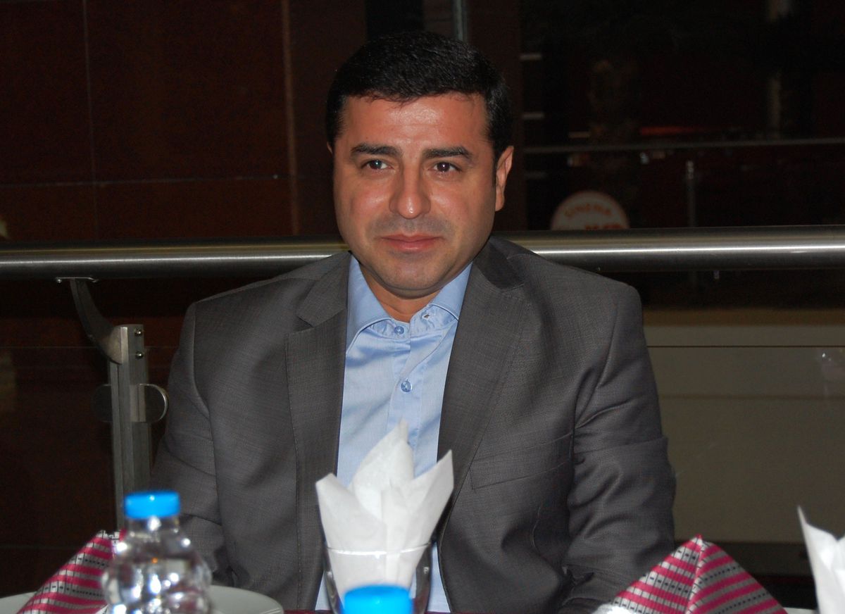 BDP Genel Başkanı Demirtaş Tatvan\'da