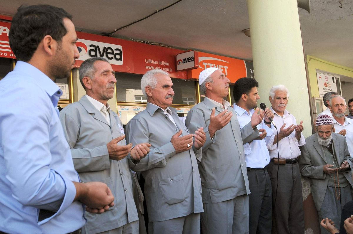 Çelikhanlı Hacı Adayları Uğurlandı