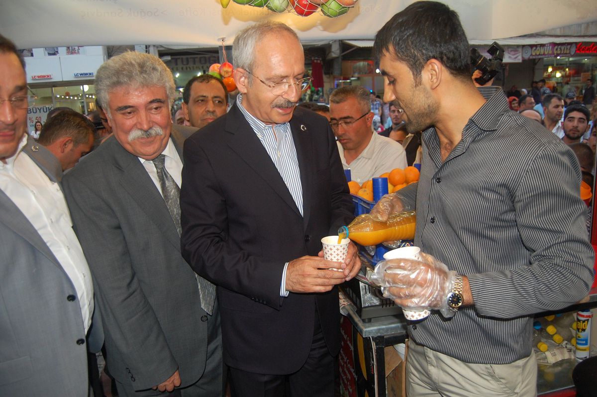CHP Lideri Kılıçdaroğlu Kilis\'te