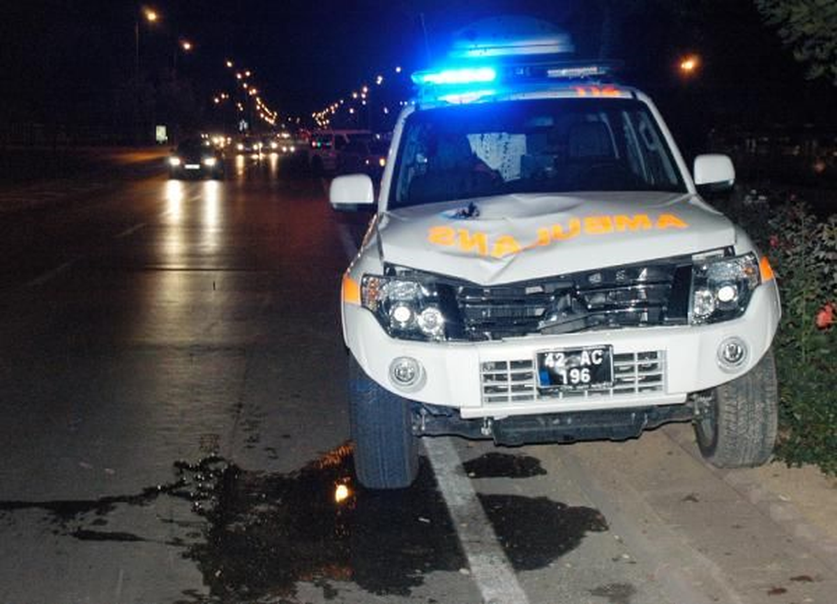 Dağıtım İznine Geldi, Ambulansın Altında Kaldı