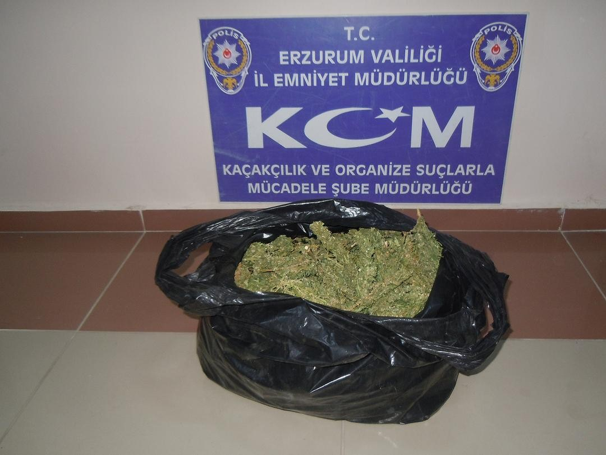 Erzurum\'da Uyuşturucu Operasyonu