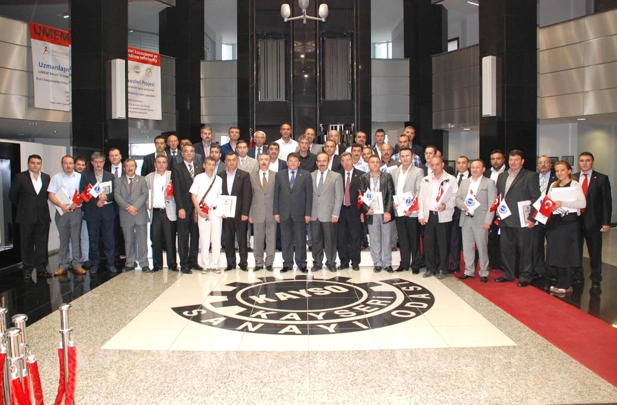 Kayso Yeni Üyelerine Üyelik Beratlarını Verdi