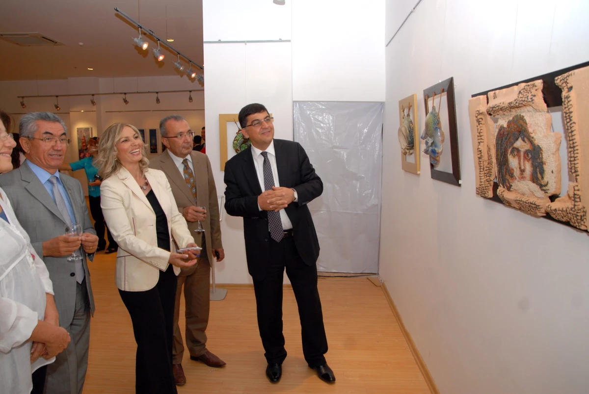 Sanko Sanat Galerisi\'nde Heykel ve Resim Sergisi Açıldı