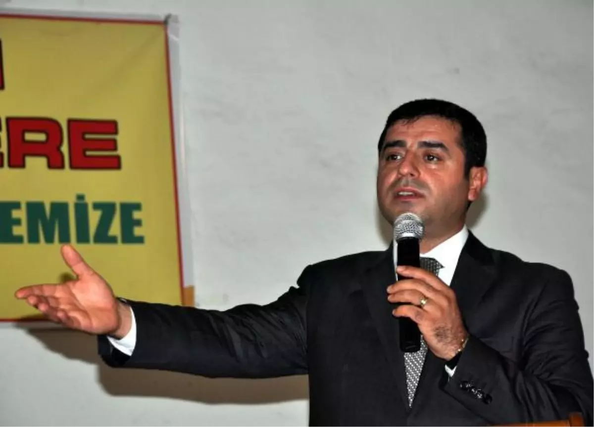 Demirtaş\'tan Başbakan\'a Sert Sözler