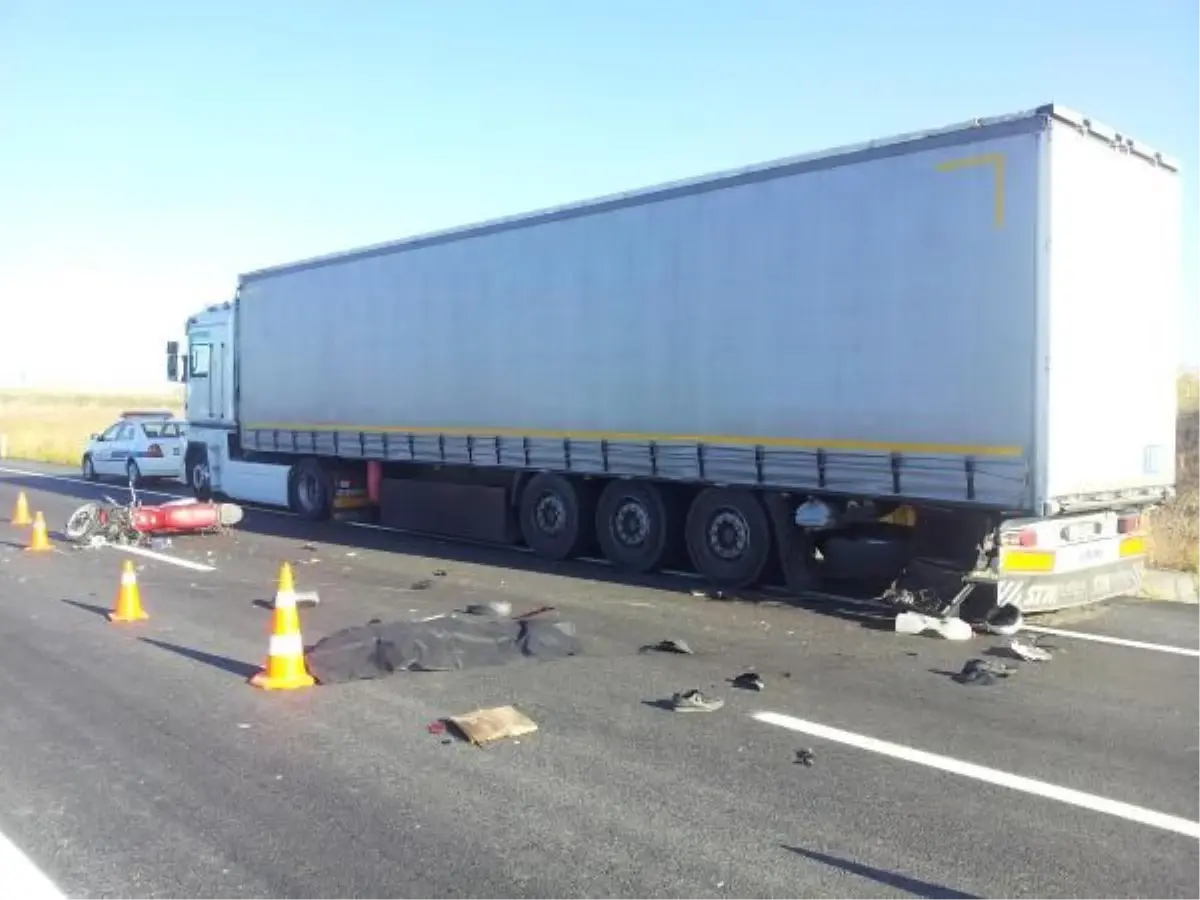 Edirne\'de Trafik Kazası: 1 Ölü