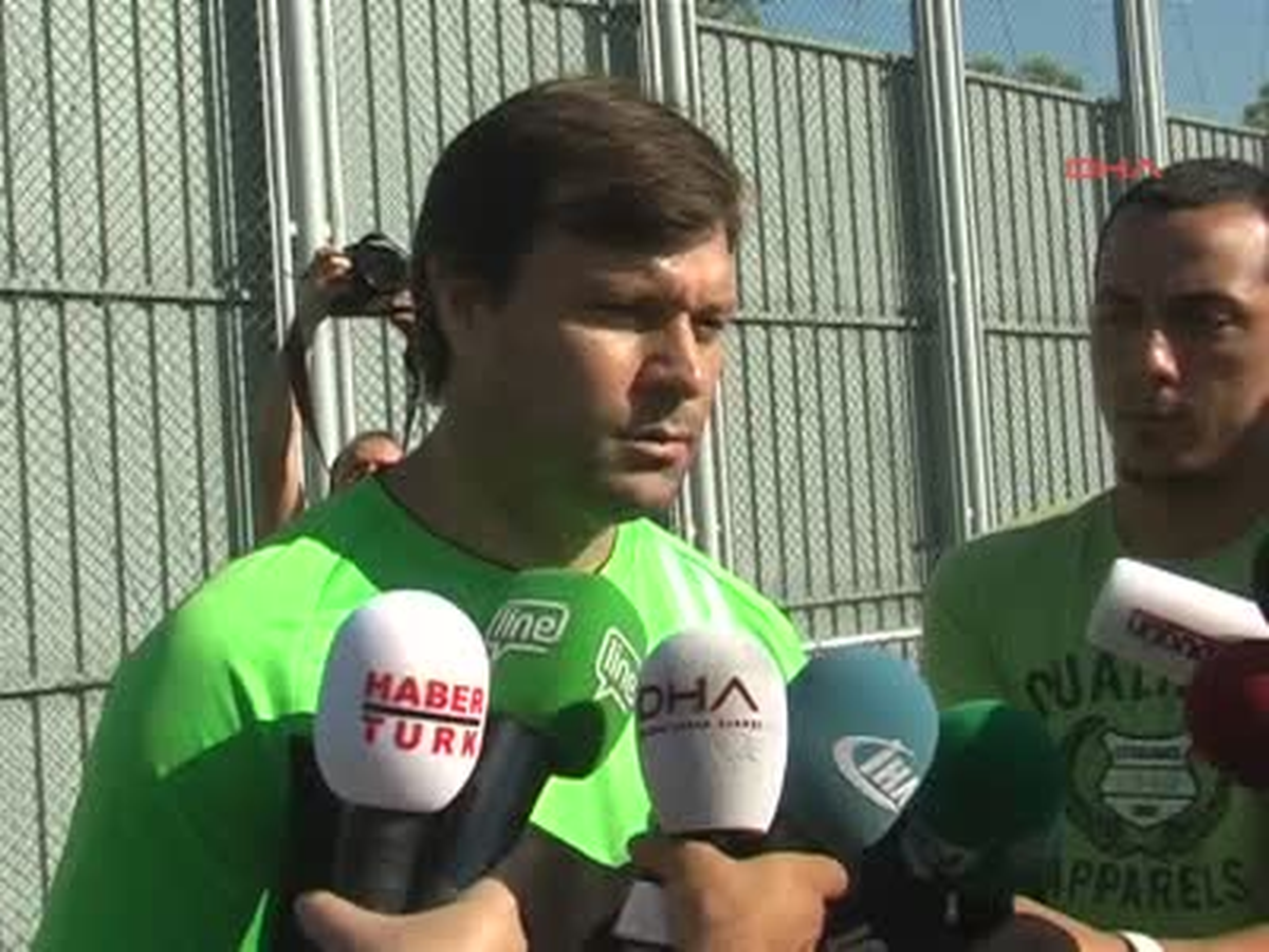 Bursaspor Teknik Direktörü Sağlam Bursaspor\'da Mutluyum