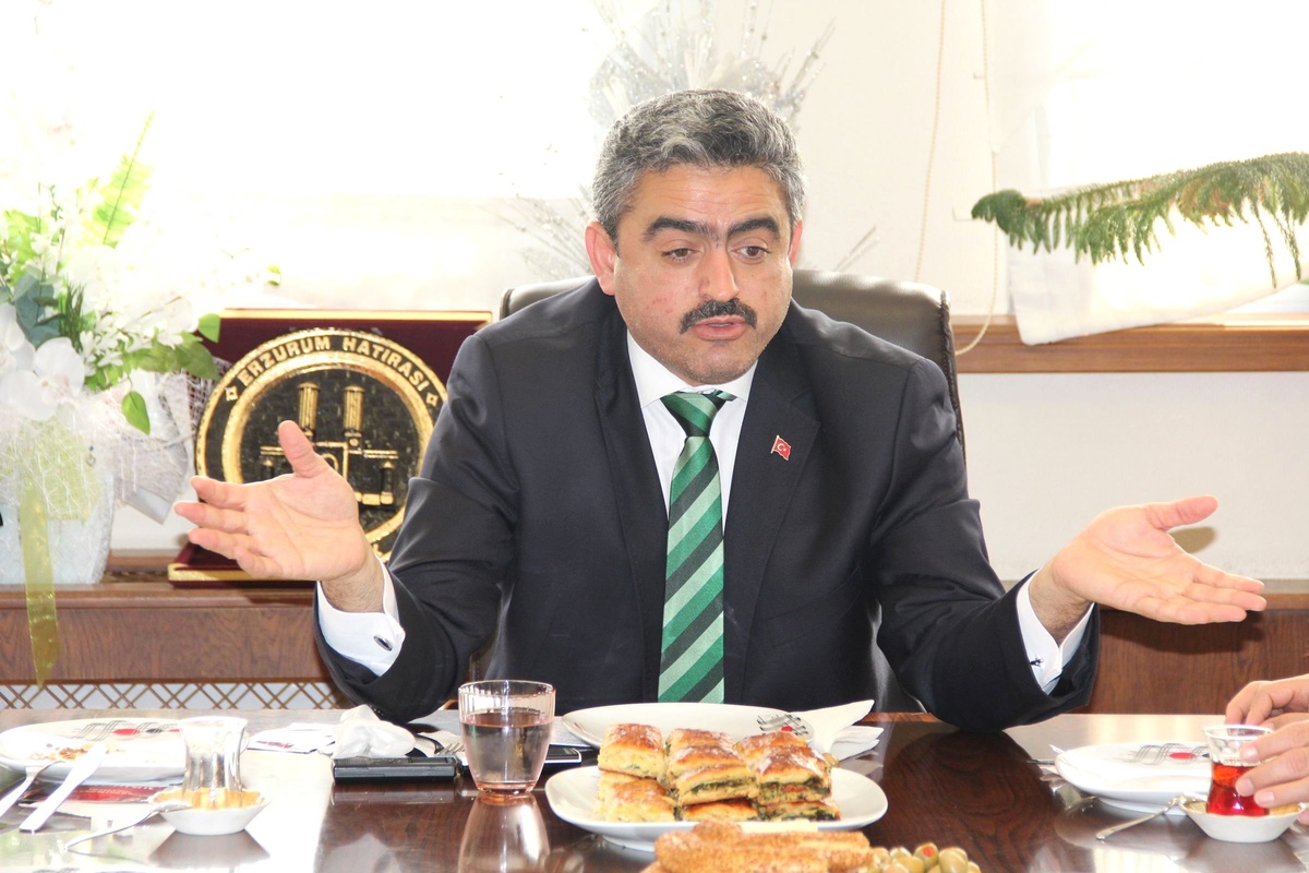 Nazilli Belediyespor Onursal Başkanı Alıcık."Ligin Başındayız."