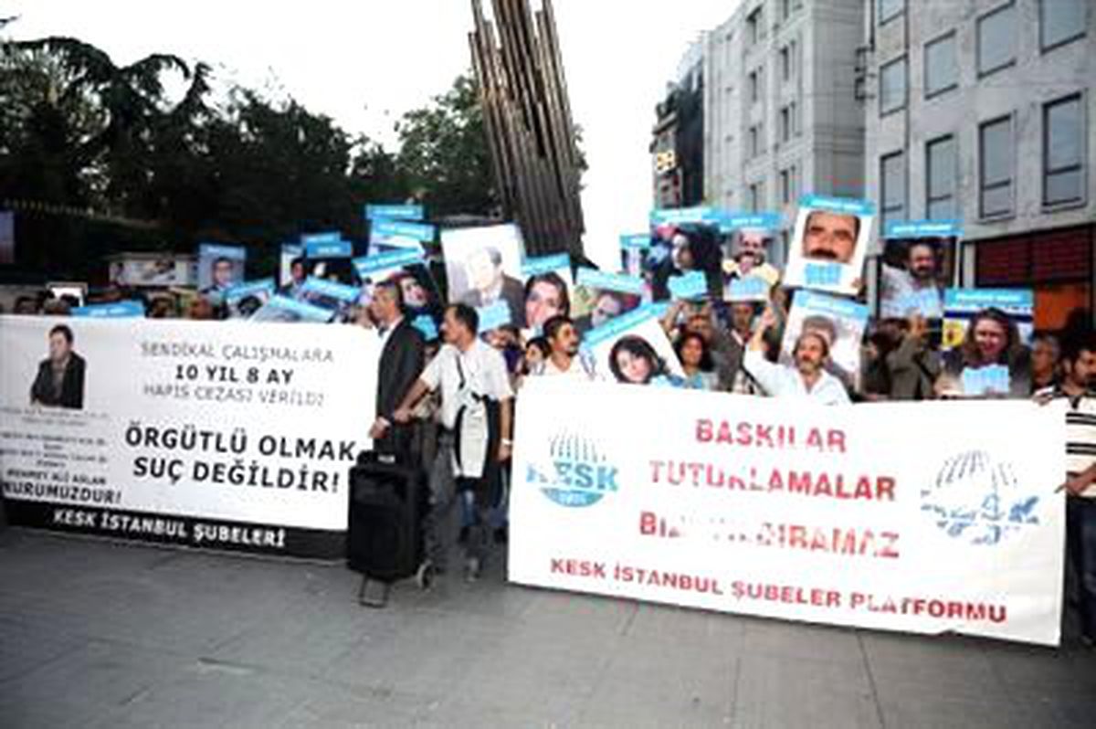 Kesk Üyesi Tutuklu Kadınlar İçin Oturma Eylemi