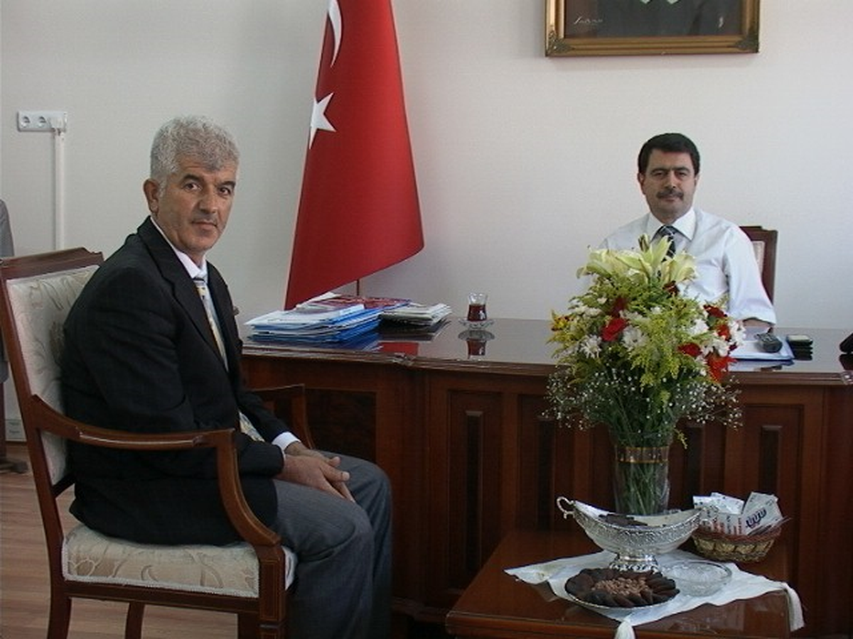Nüvit Ateş Vali Şahin\'i Ziyaret Etti