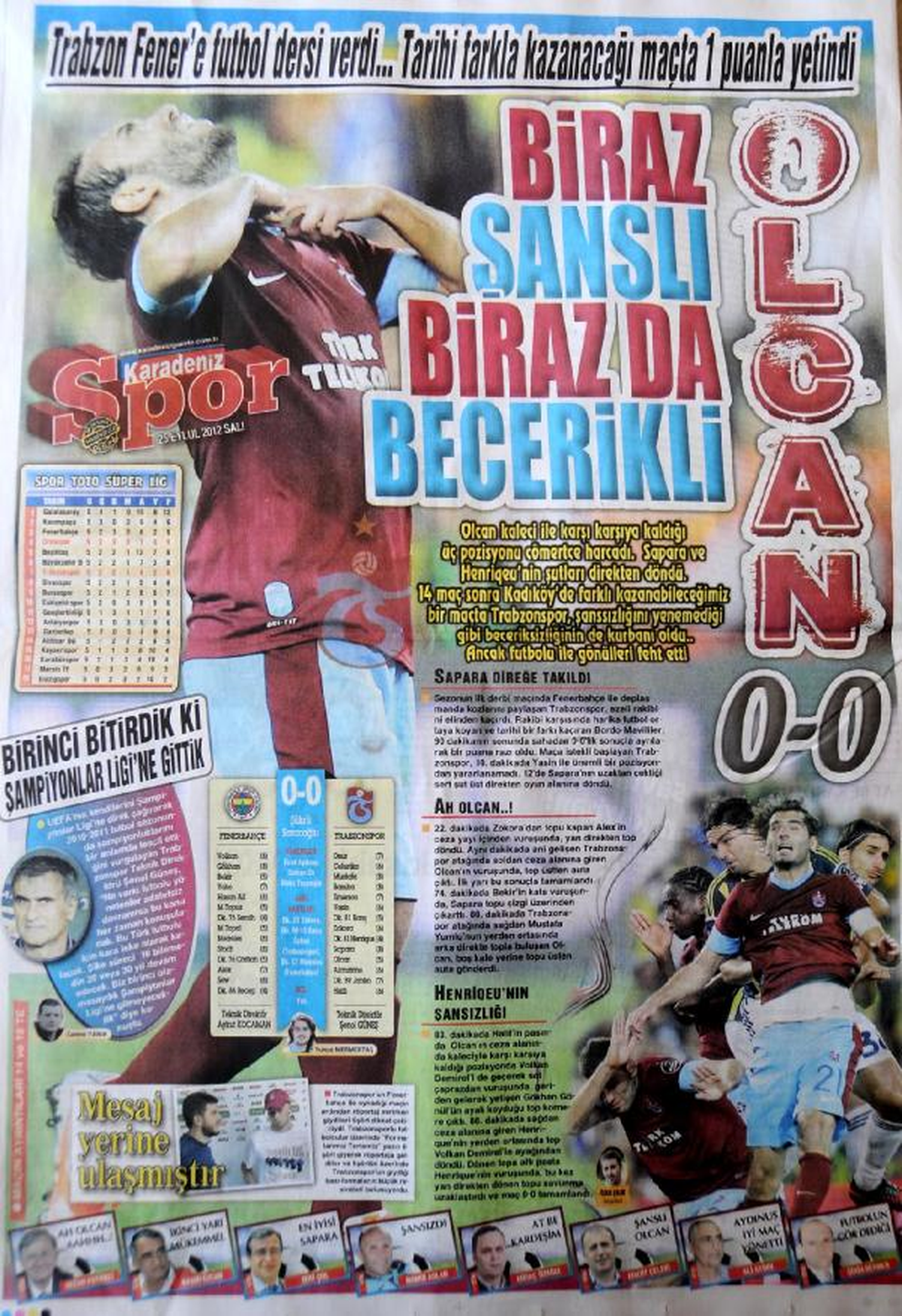 Trabzonspor Üzgün Ama Umutlu