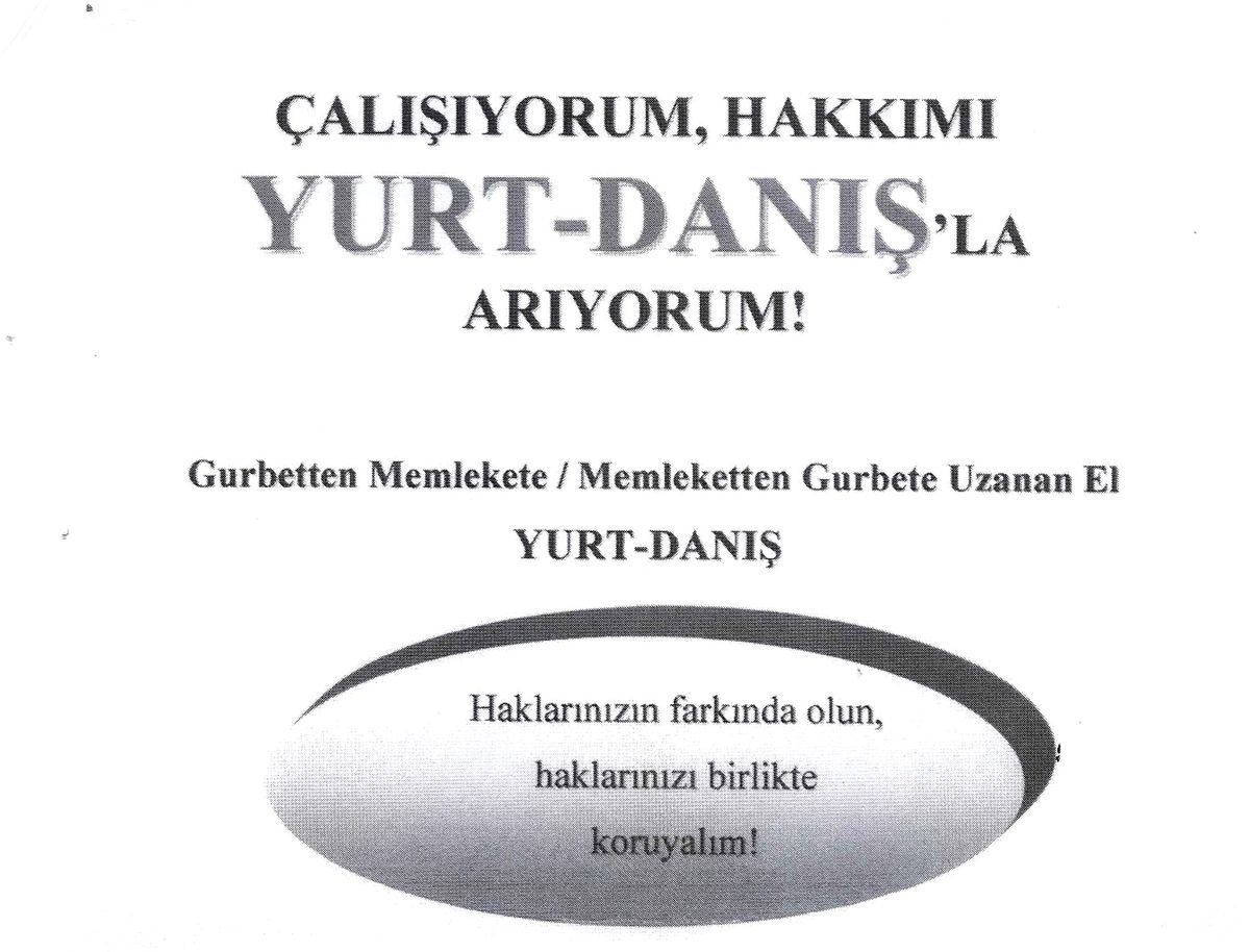 Yurt-Danış Bürosu Faaliyetlerine Devam Ediyor