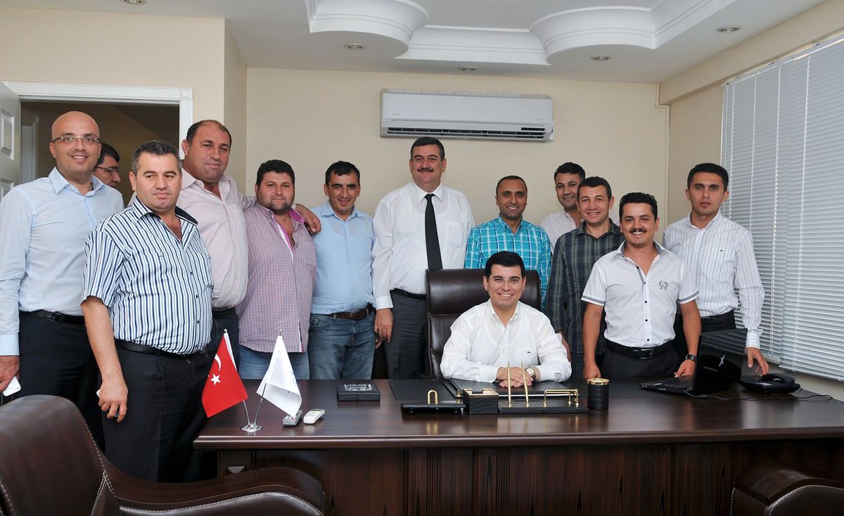 Başkan Tütüncü Aktad\'ı Ziyaret Etti